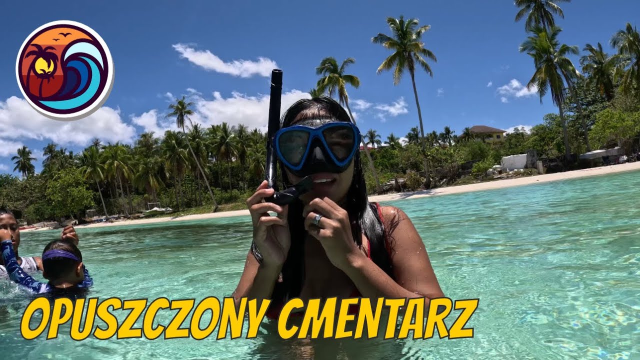 Cmentarz na pięknej plaży | BEZ SPINY WYSPY CAMOTES FILIPINY