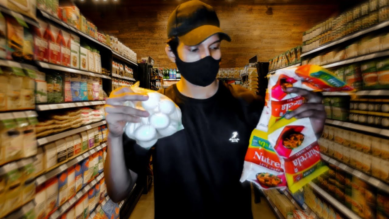 Full protein shopping and intense Biceps Workout 💪 | Aditya Prabhu