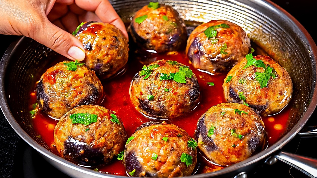 Ein t&uuml;rkischer Koch hat mir dieses Auberginenrezept beigebracht! Ein sehr leckeres Auberginengerich