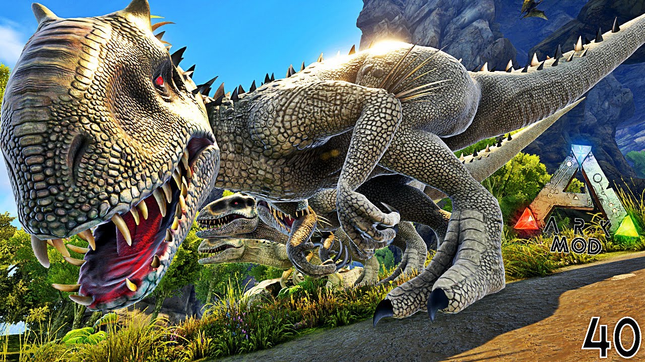 UNE ARMÉE INDOMINUS REX ! | ARK MOD : Survival Evolved ! #Ep40