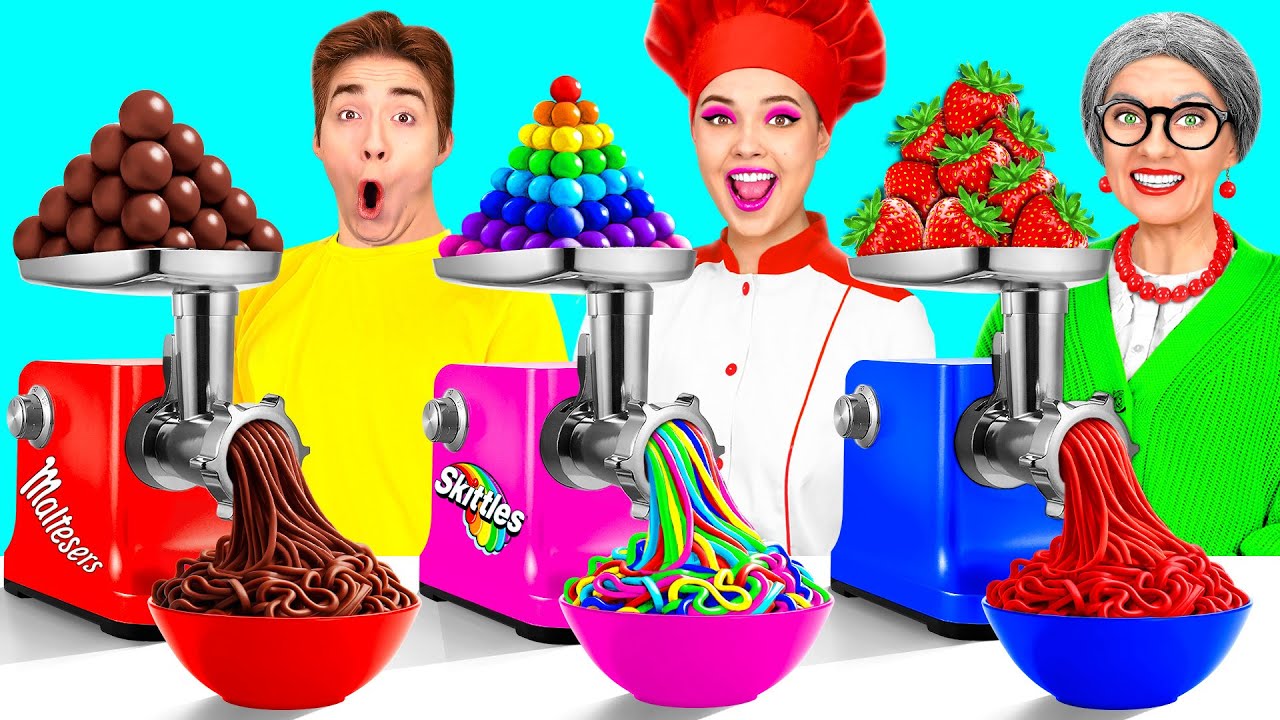 Tantangan Masakanku vs Nenek | Resep Dapur yang Fantastis oleh HAHANOM Challenge