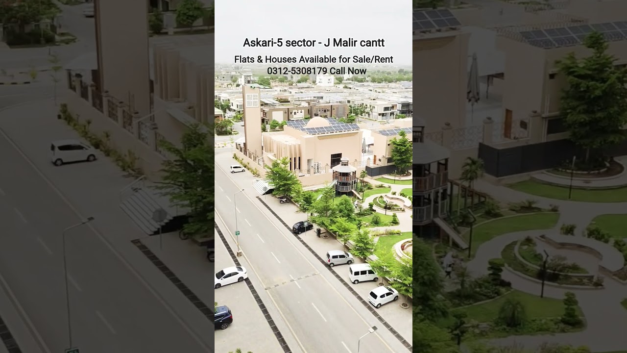 Askari-5 Sector J | Flats & Houses for Sale/Rent | Malir Cantt Karachi