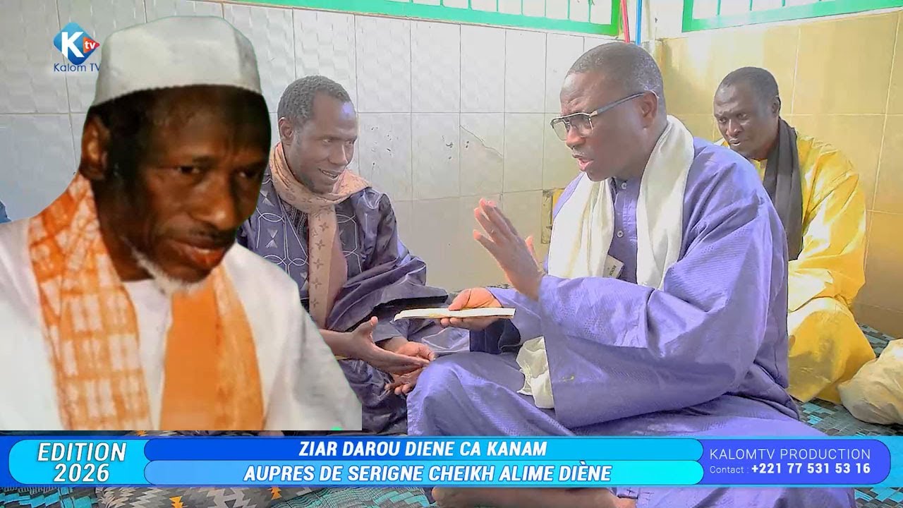 Ziar Darou Diene Ca Kanam aupres deSerigne Cheikh Alime Diene, Khalifa de Mame Cheikh Issa Diene