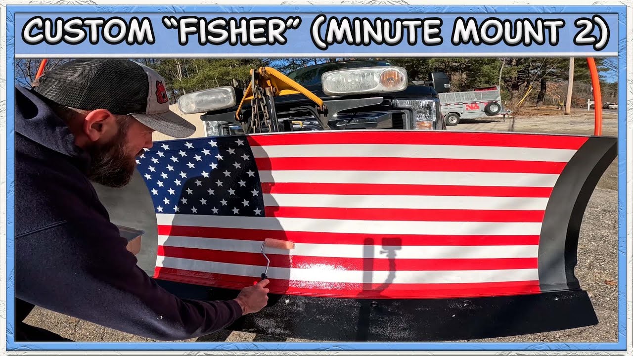 I Painted the American Flag on My Snow Plow...