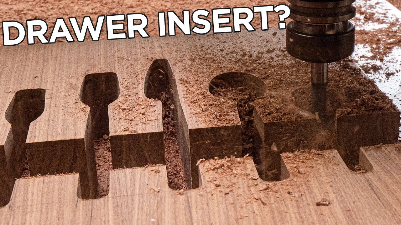 CNC cut drawer insert? Waste of space in your kitchen?