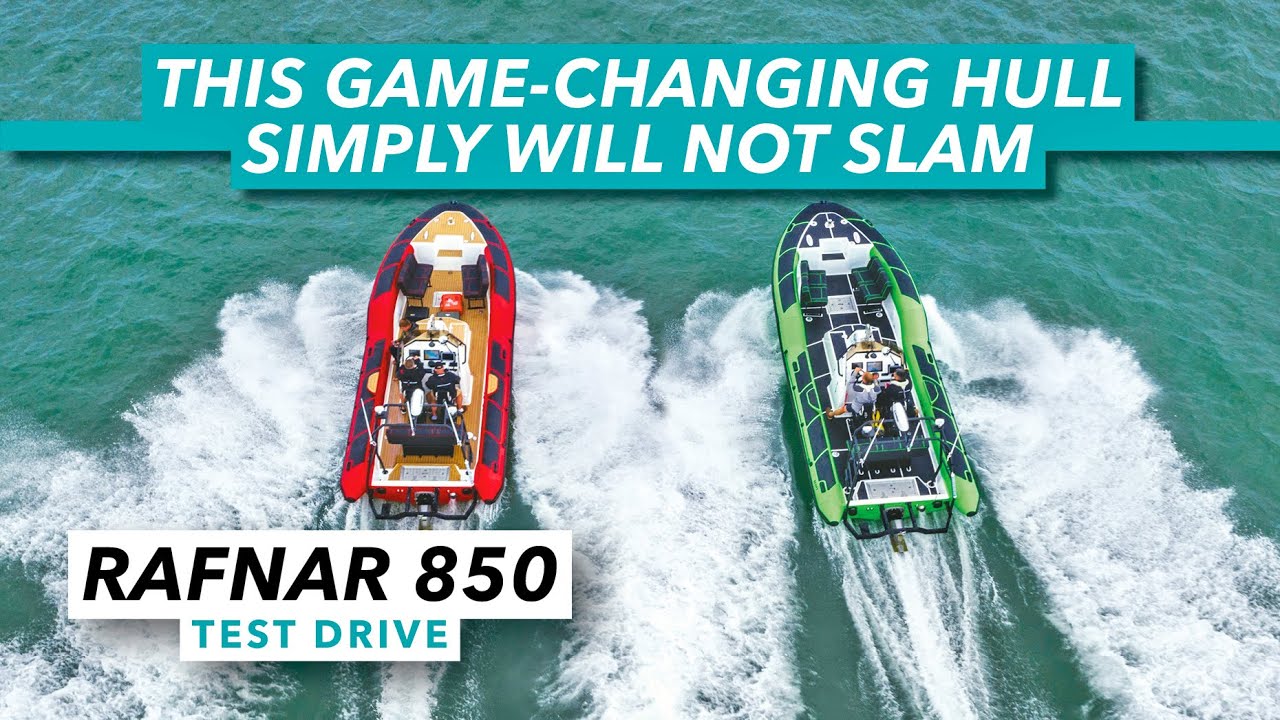 This game-changing hull will not slam | Rafnar 850 RIB test drive review | Motor Boat & Yachting