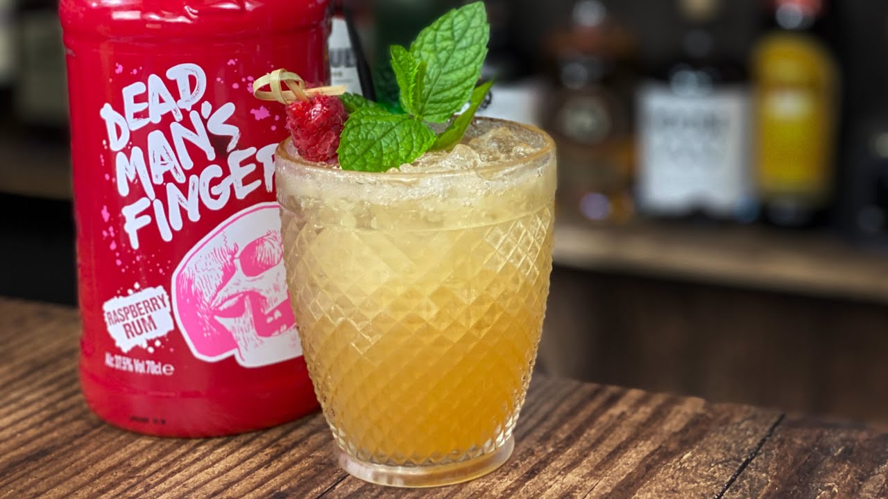 Awesome RASPBERRY Mai Tai Cocktail.