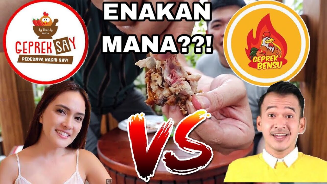 AYAMNYA KOK MENTAH??? ENAKAN MANA?? GEPREK SAY VS GEPREK BENSU!!