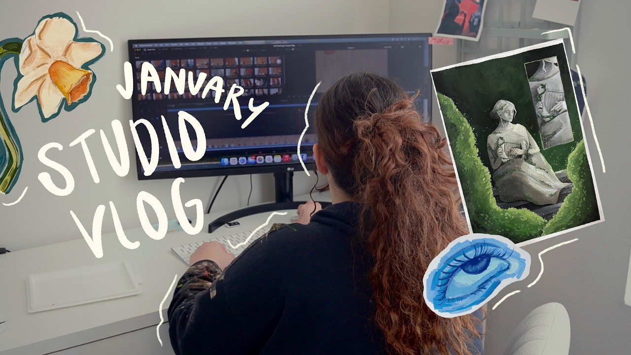 My First EVER Studio Vlog - Create & Chat