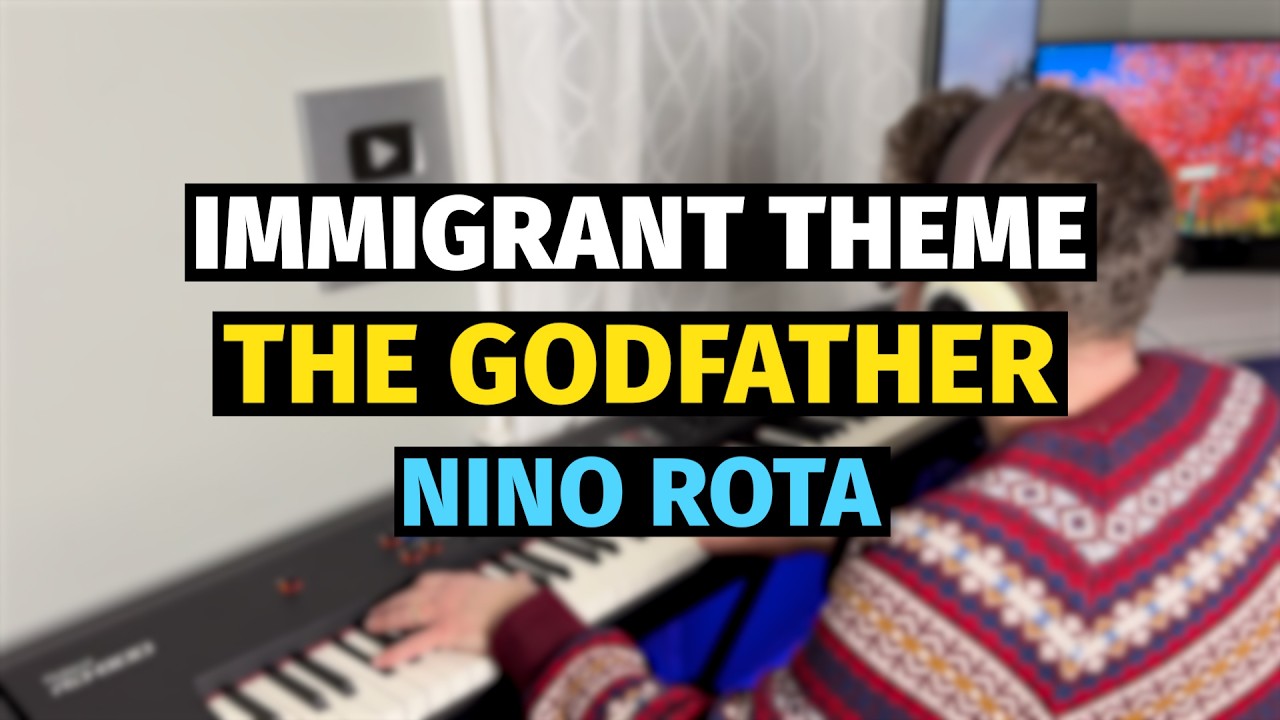 The Immigrant (The Godfather Soundtrack) - Piano / Иммигрант (Крестный Отец) - Пианино #remake