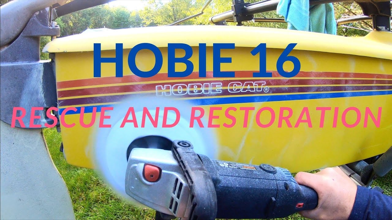 1984 Hobie Cat 16 restoration part 1 [S2E16]