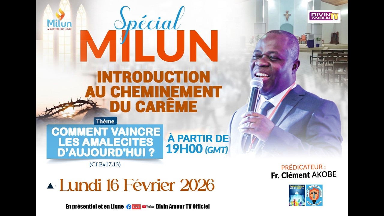 MILUN (Ministère du Lundi) du 23 Février 2026