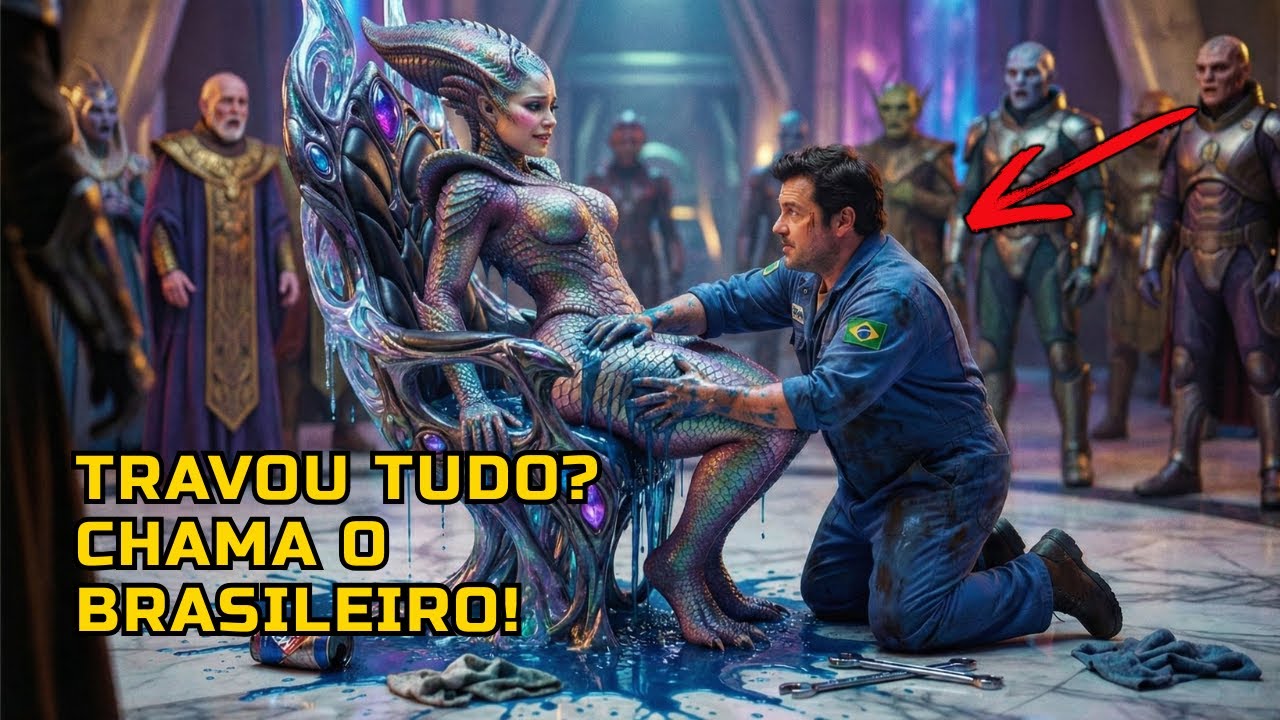 “‘Pare de rir agora’, ordenou ela… quando os quadris da Rainha ficaram presos no trono”