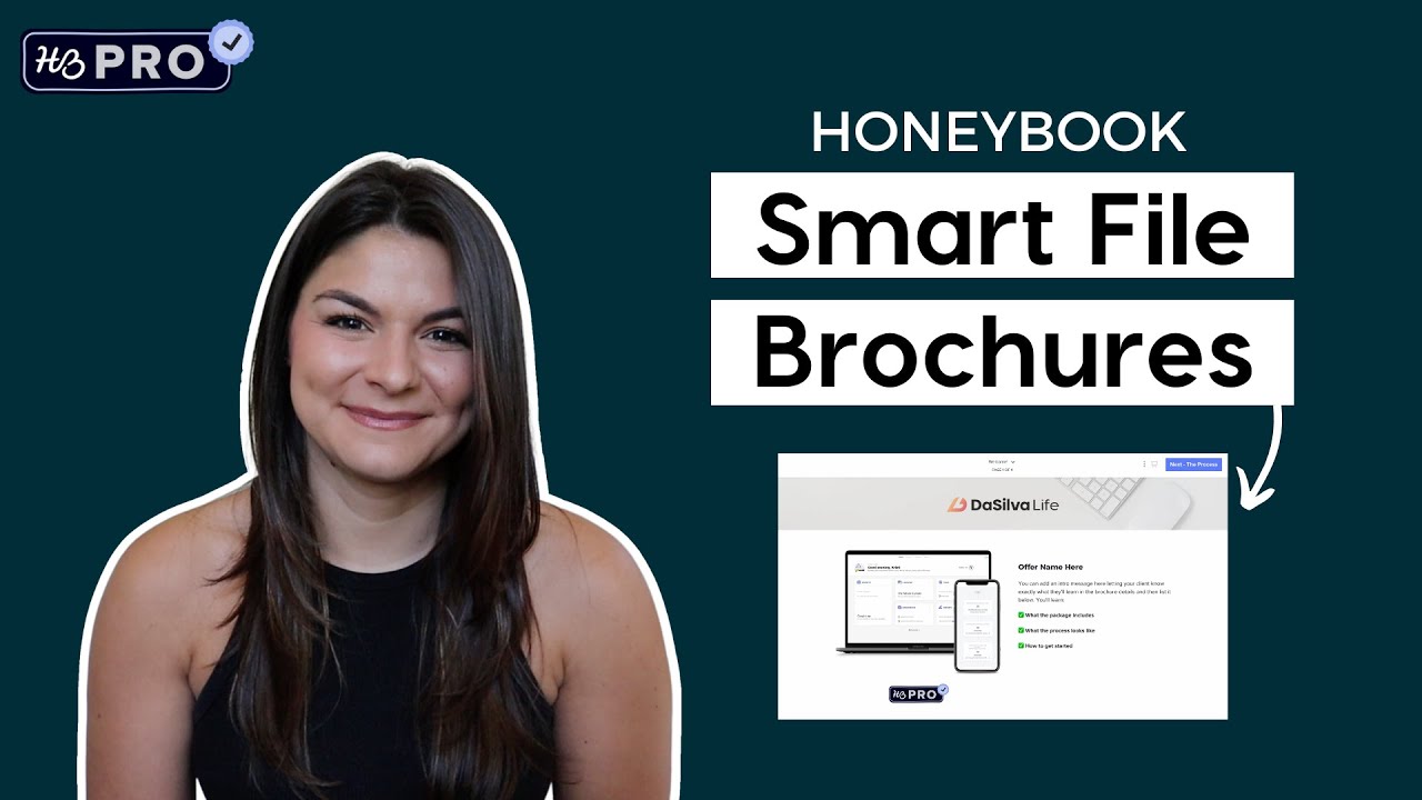 Creating a HoneyBook Smart File Brochure