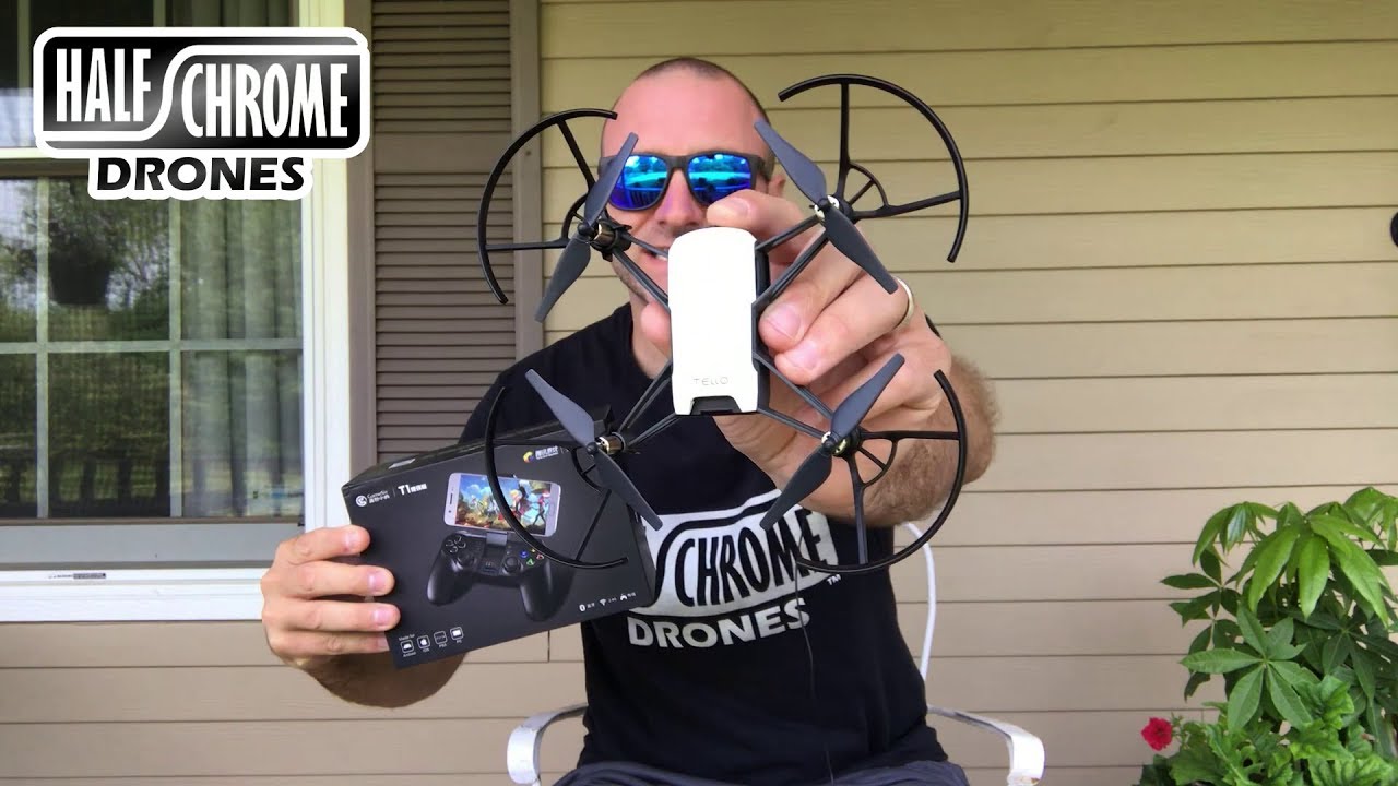 Half Chrome: Ryze Tello and GameSir T1D Remote: The Ultimate Package