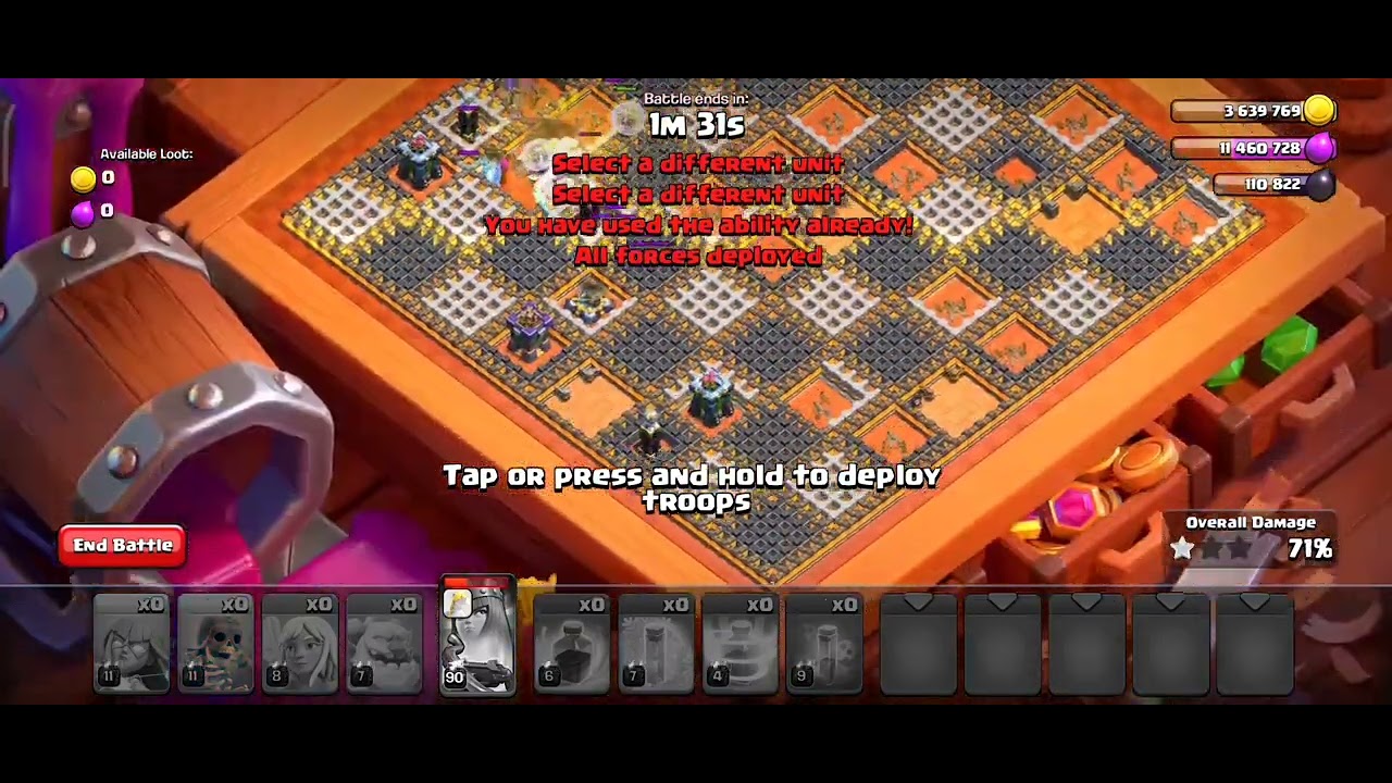 NEW CLAS OF CLANS CHALLENGE EASY WAY TO 3 ⭐ STAR❤️#coc #gamming #funny