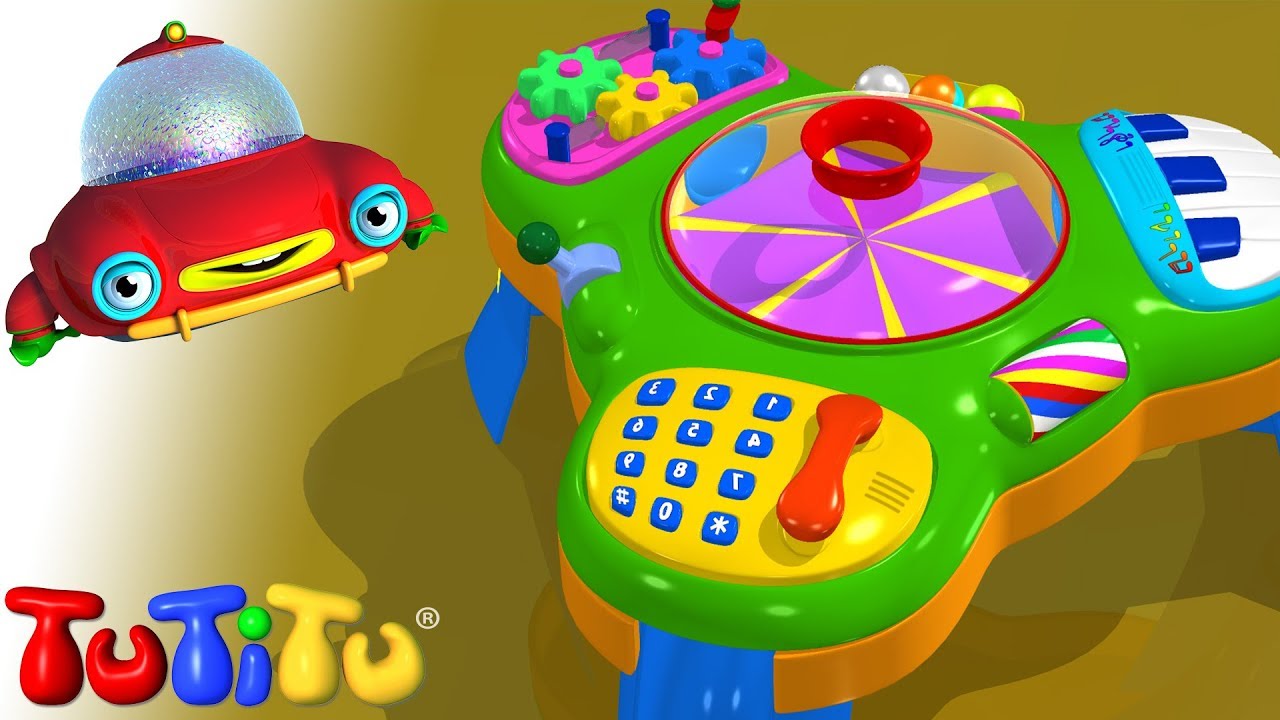 🎁TuTiTu Builds a Activity Table - 🤩Fun Toddler Learning with Easy Toy Building Activities🍿