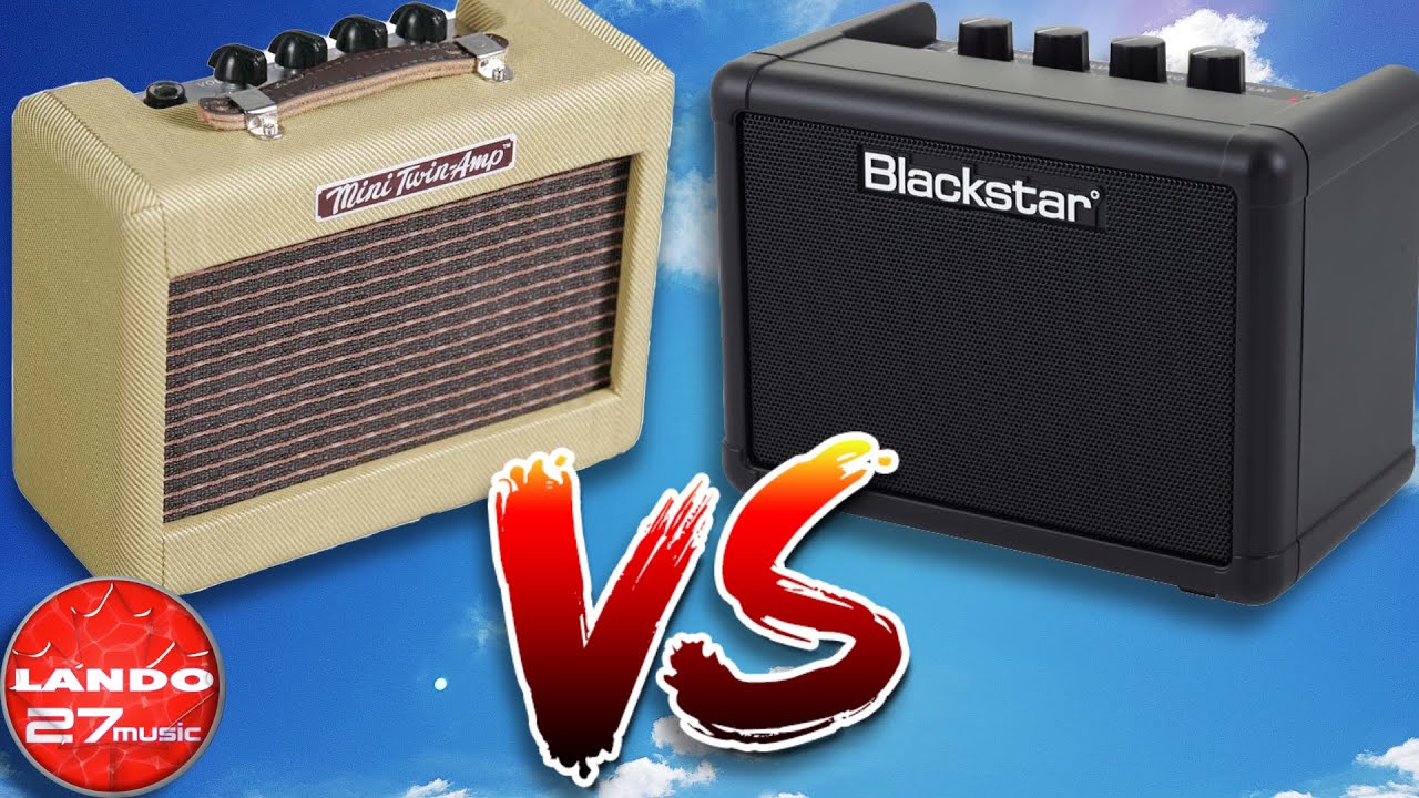 Fender Mini Twin VS Blackstar Fly 3 - Mini Amp Comparison