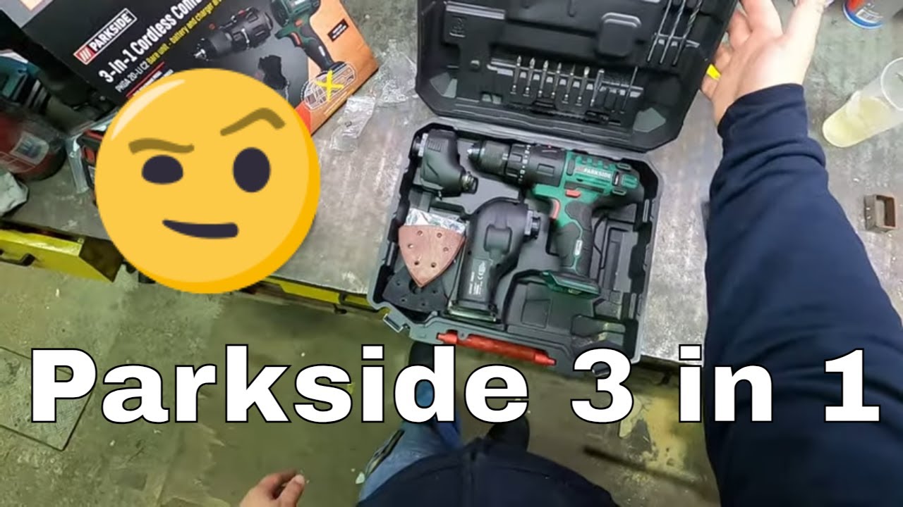 Parkside 3 in 1 Cordless Combination Tool 20V | Unboxing and Review