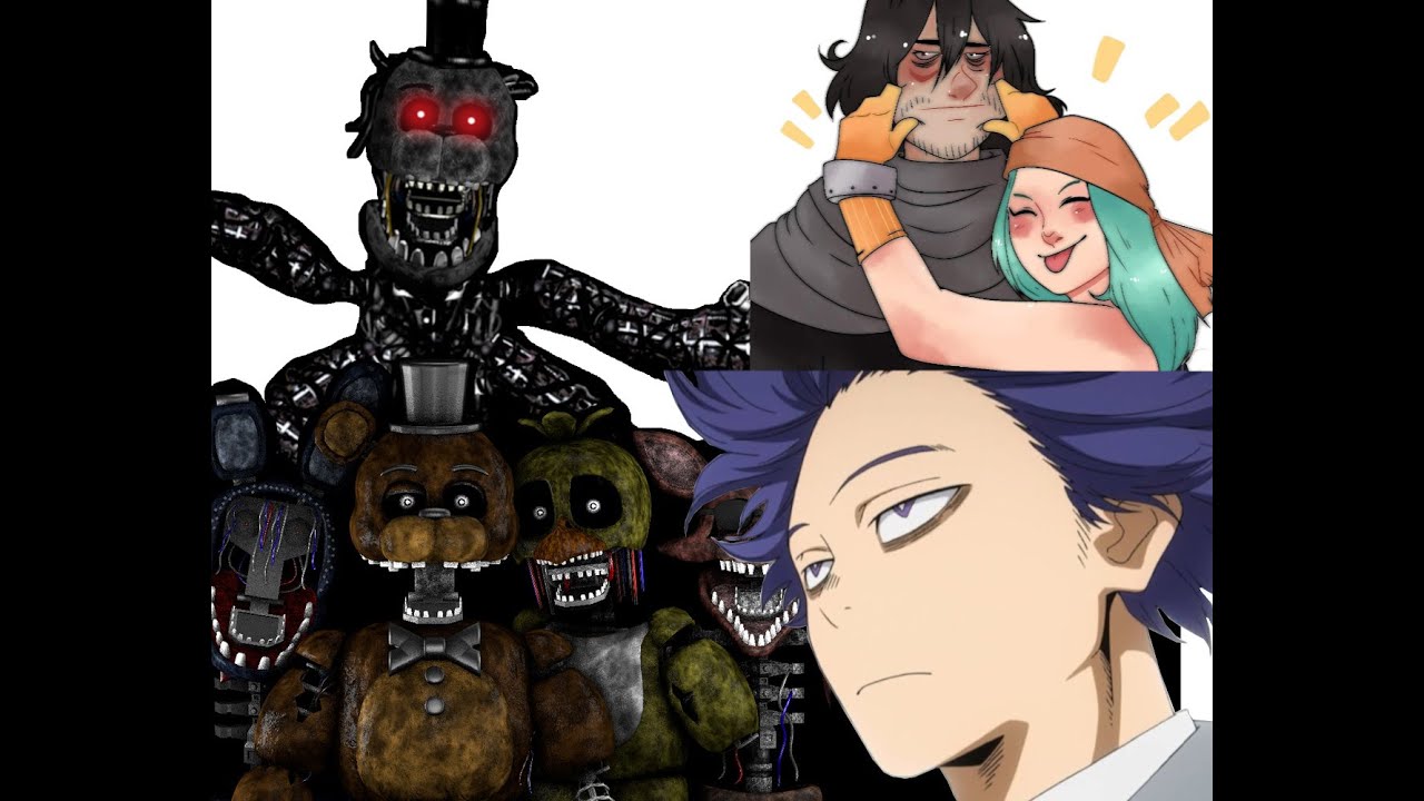 MHA Texts: The Joy of Creation! (FNAF) part 1! The Night begins! (EraserJoke) [not fnaf S2]