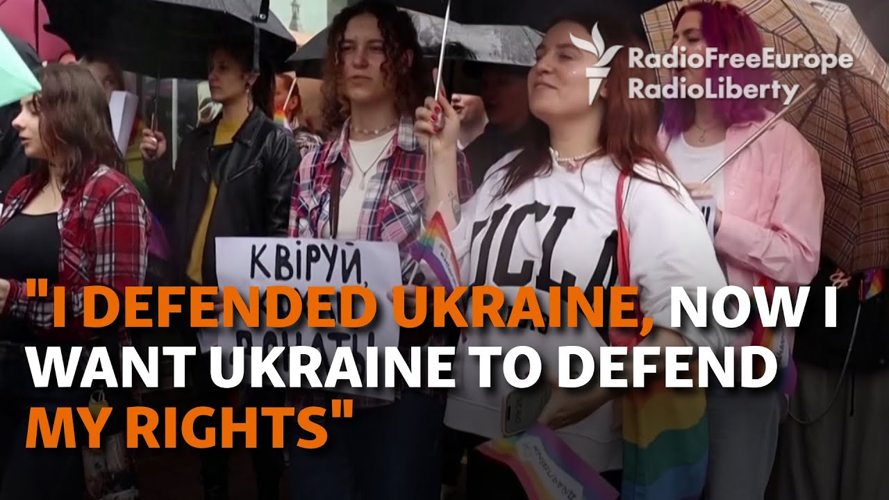 Kyiv Holds First Pride March Since Russia’s Invasion Of Ukraine, Soldiers Protest For LGBTQ+ Rights
