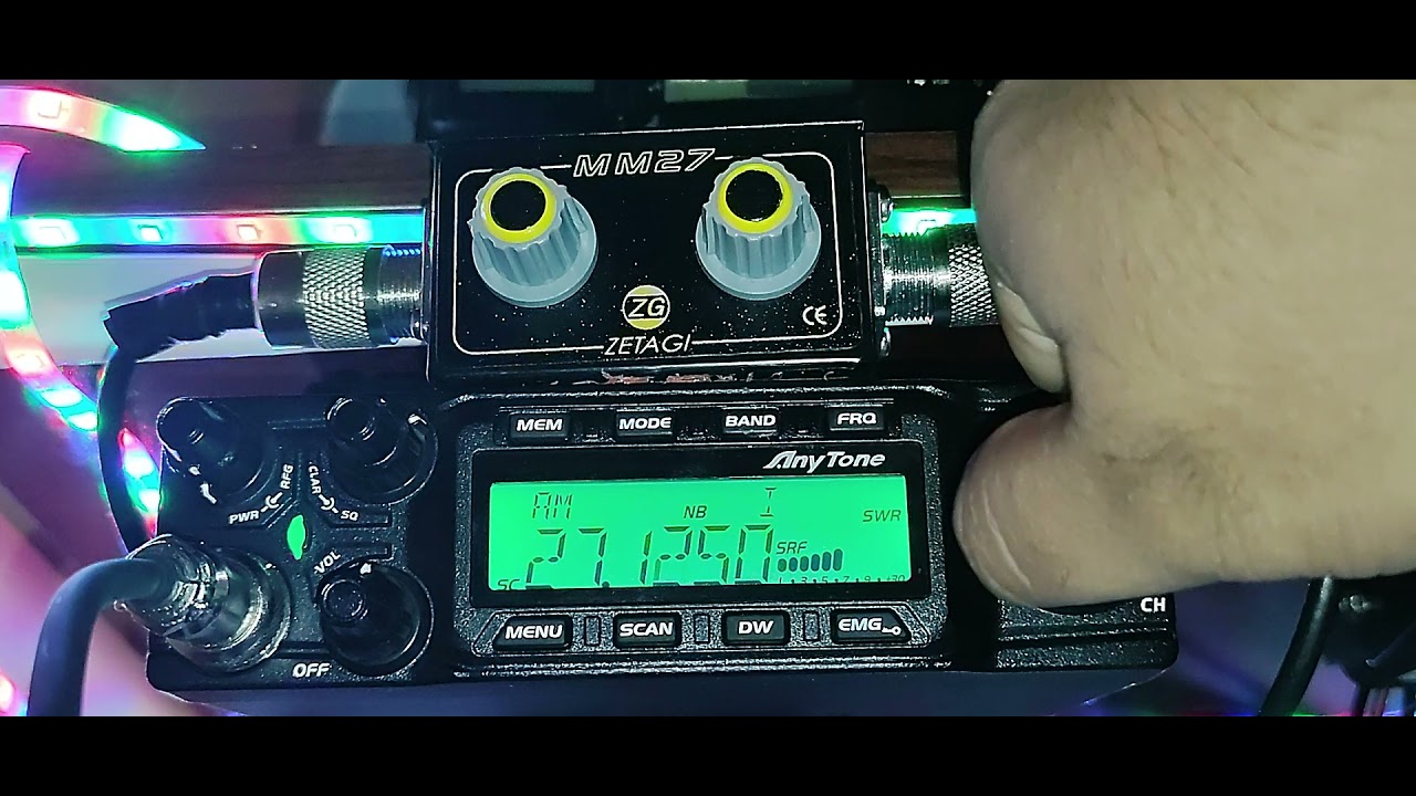 probando sintonizador de antena para la banda de los 10 y 11 metros #ZETAGI #CD5-JYU
