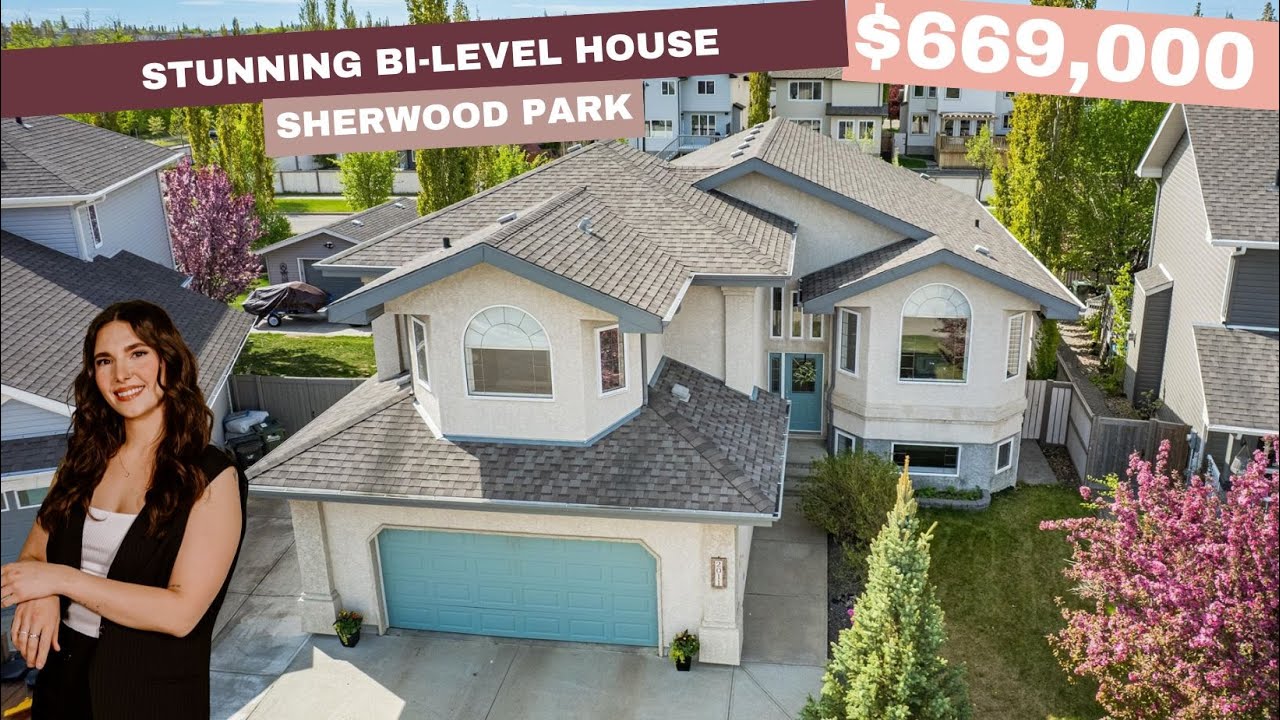 Sherwood Park Home for sale. Stunning Bi-Level house located just East of Edmonton Alberta