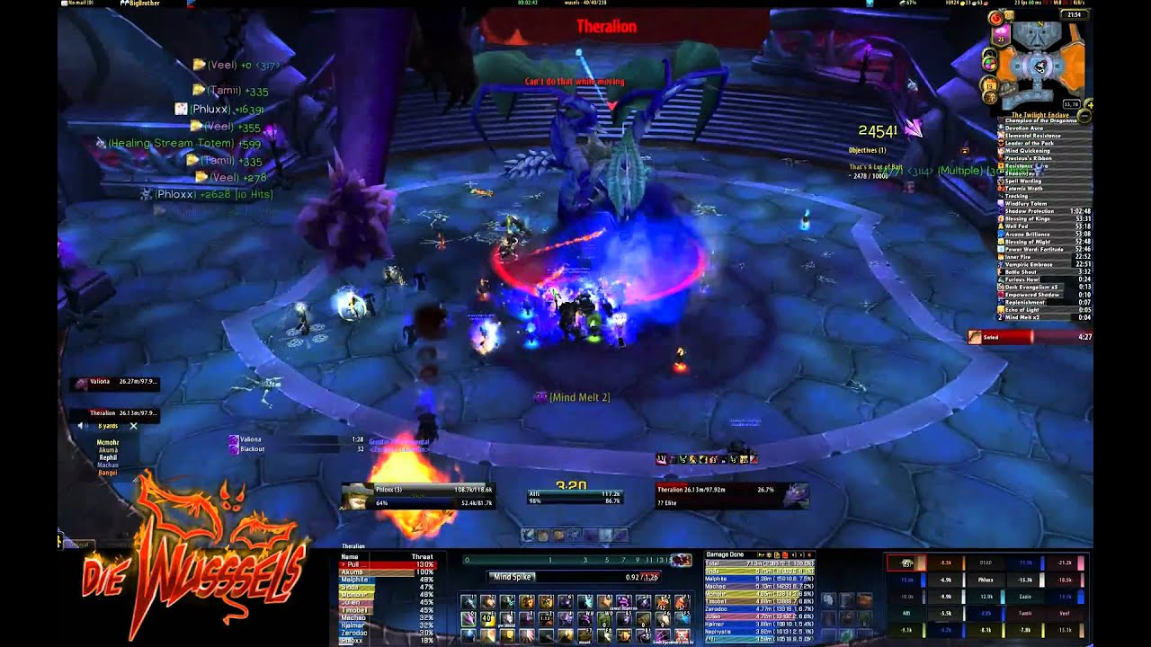 Wusssels vs Valiona - Theralion 25