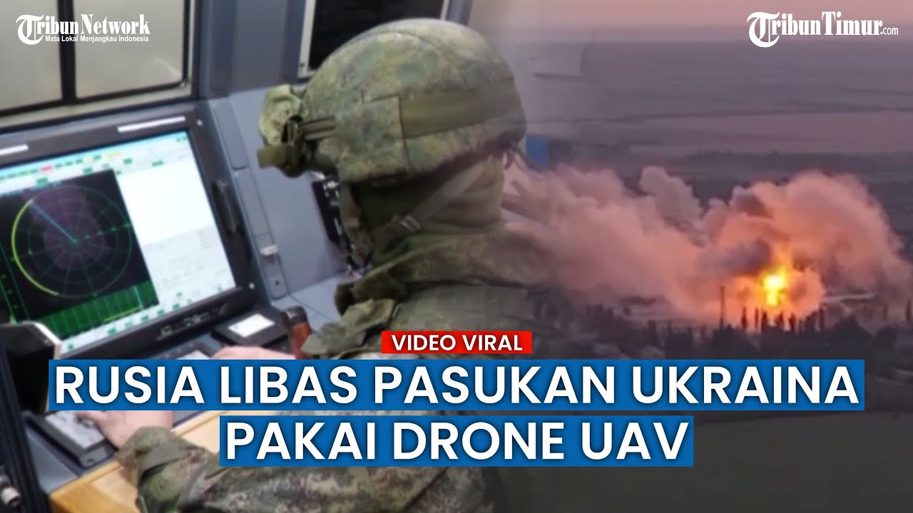 Perang Elektronik, UAV Rusia Beraksi Libas Posisi Pasukan Ukraina