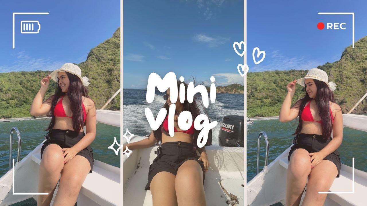 Mini vlog en Isla Salango 🌊 | Mi primer video en YouTube ✨