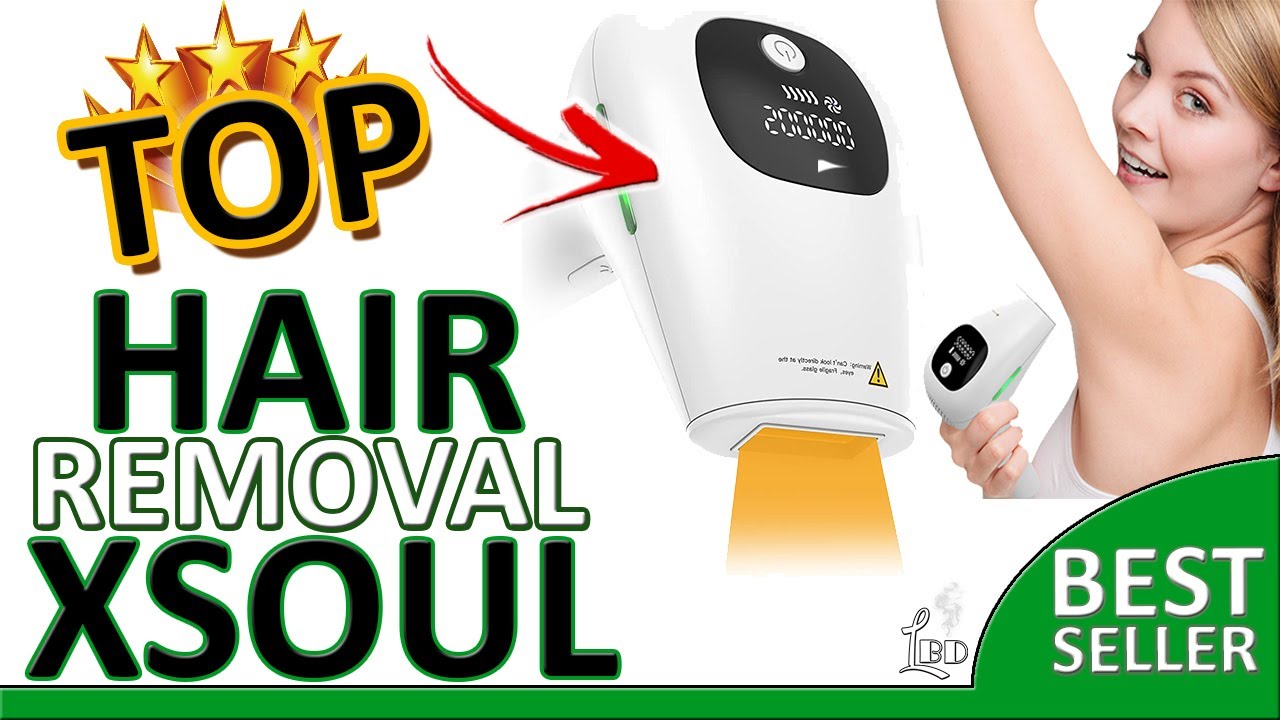 BEST Hair Removal Device | XSOUL At-Home IPL Laser Hair Removal