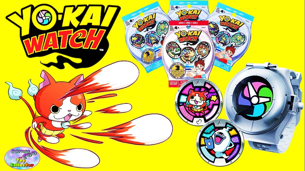 Yo-Kai Watch Toys Specter Watch Medals Series 1 2 NEW 妖怪ウォッチ Surprise Egg and Toy Collector SETC