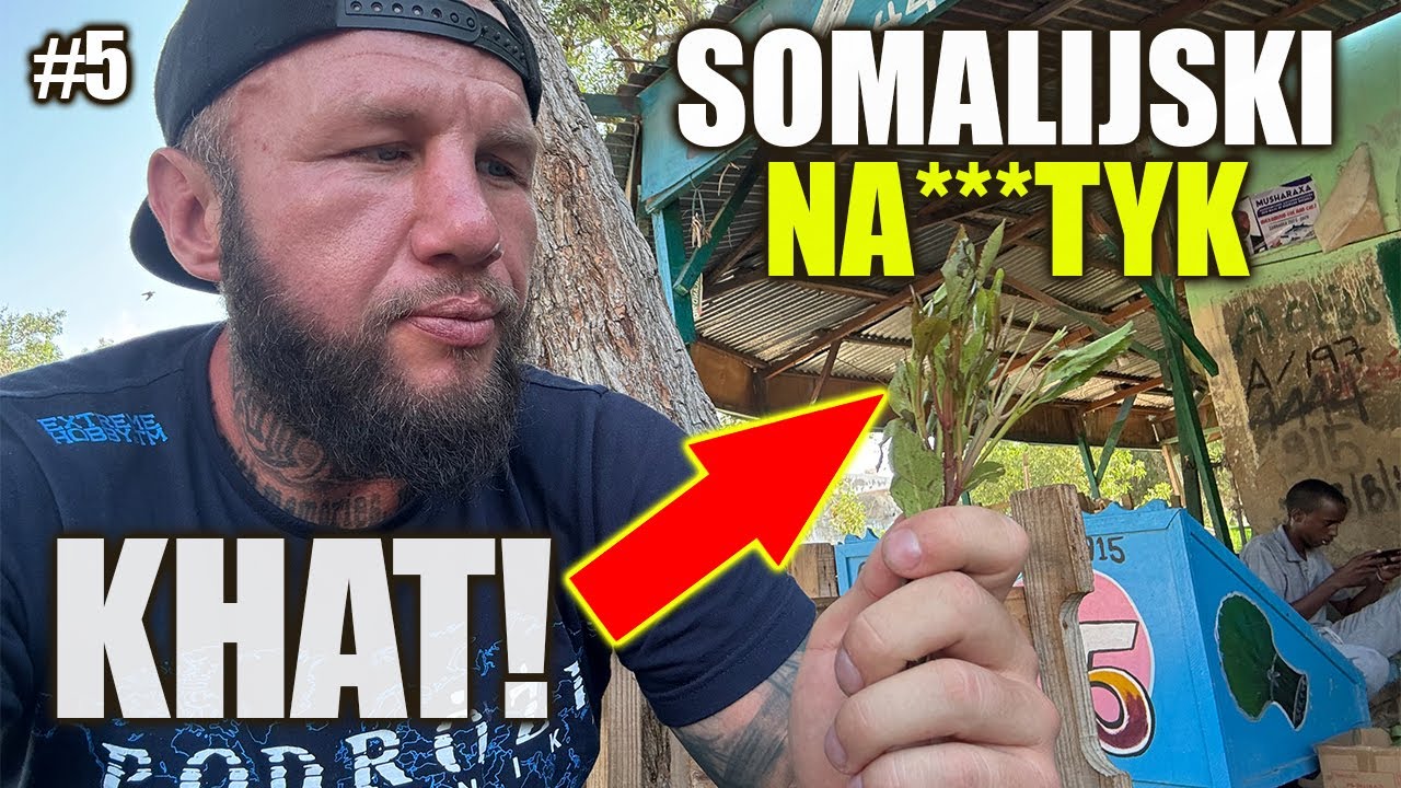 Testuję Lokalny N&Alpha;R&Kappa;0&Tau;&Upsilon;&Kappa; ! Powiem jak działa Khat. Somaliland (SOMALIA)