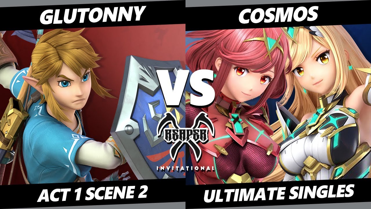 Reaper Invitational - Glutonny (Link) Vs. Cosmos (Pyra Mythra) Smash Ultimate - SSBU