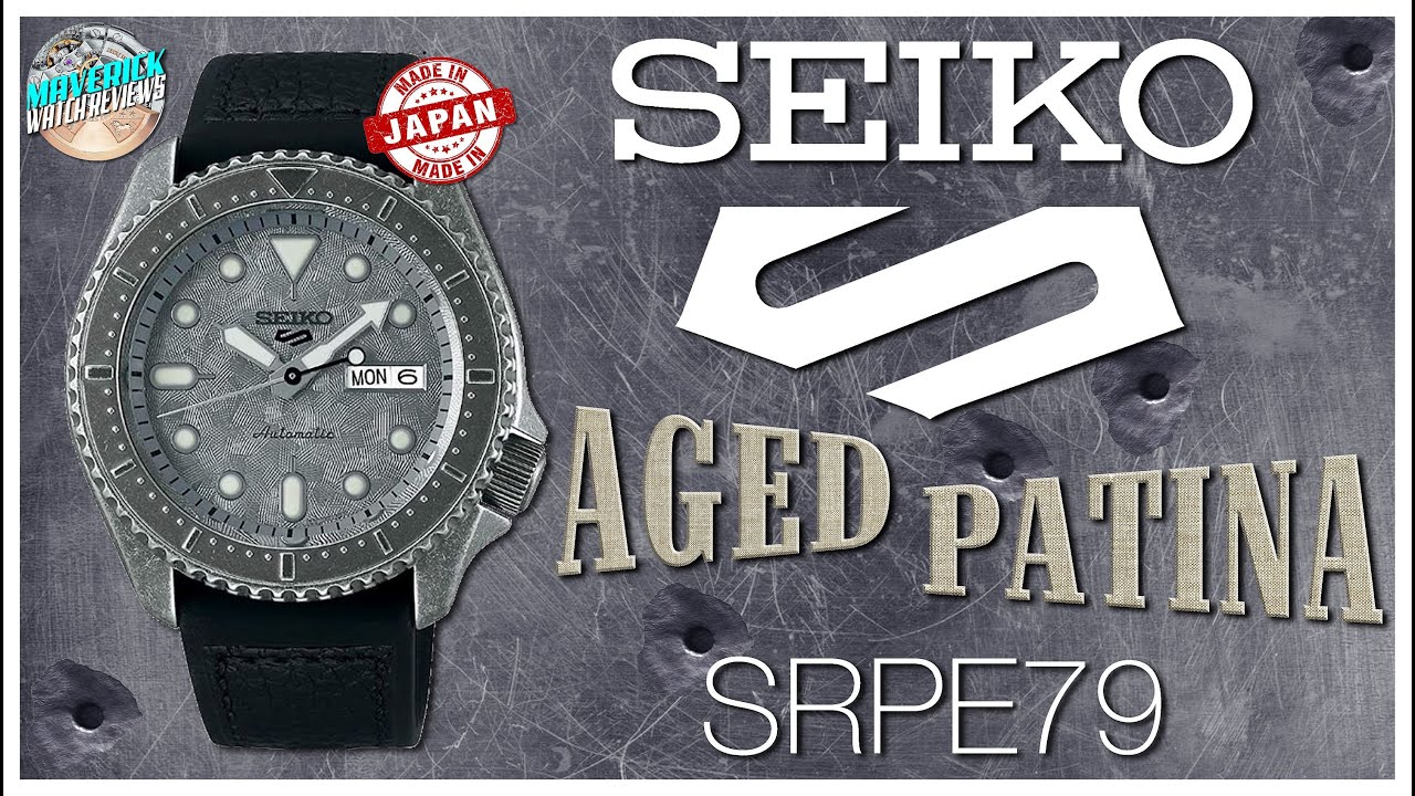 Ты меня видишь? | Распаковка и обзор часов Seiko 5 Aged Patina 100 Automatic SRPE79