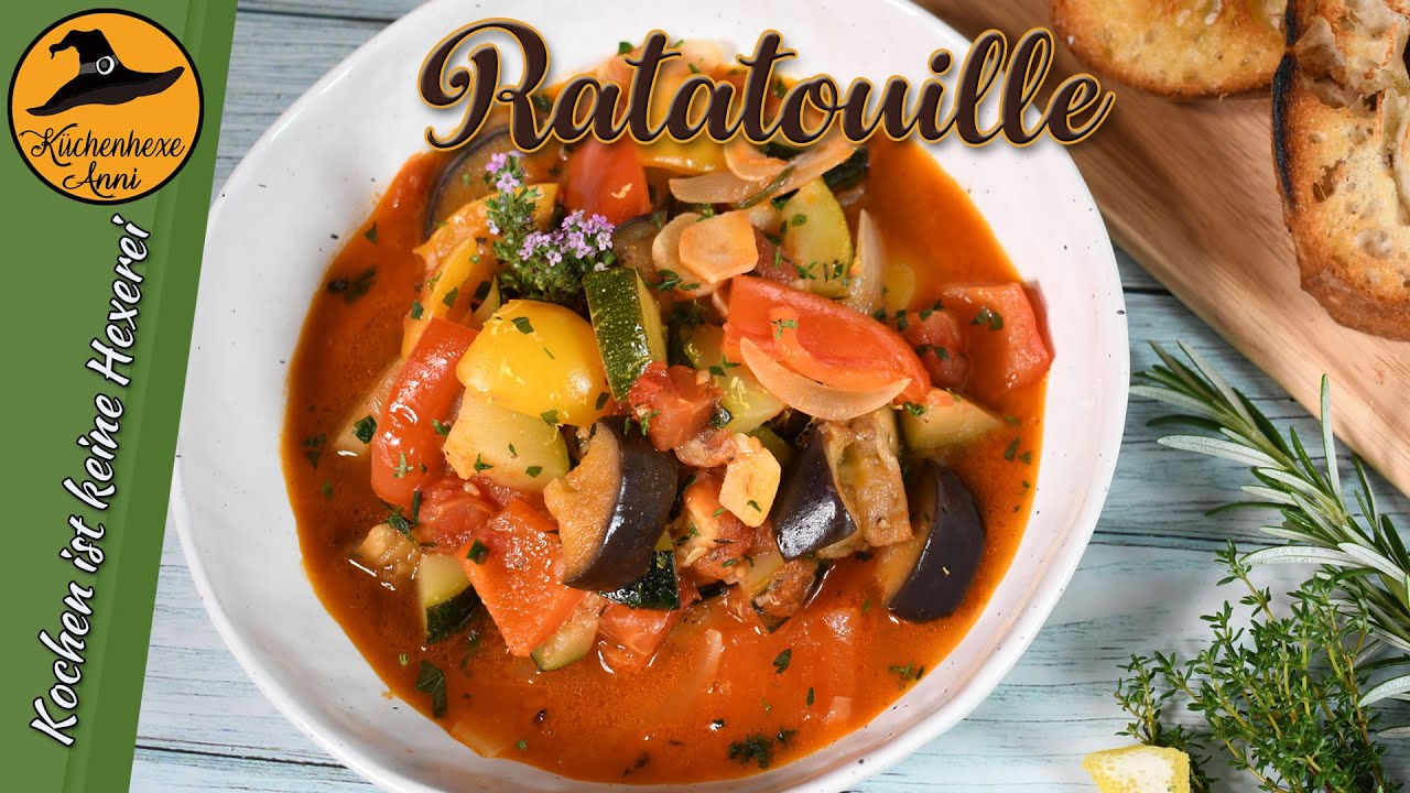 Ratatouille  (Gemüseeintopf )