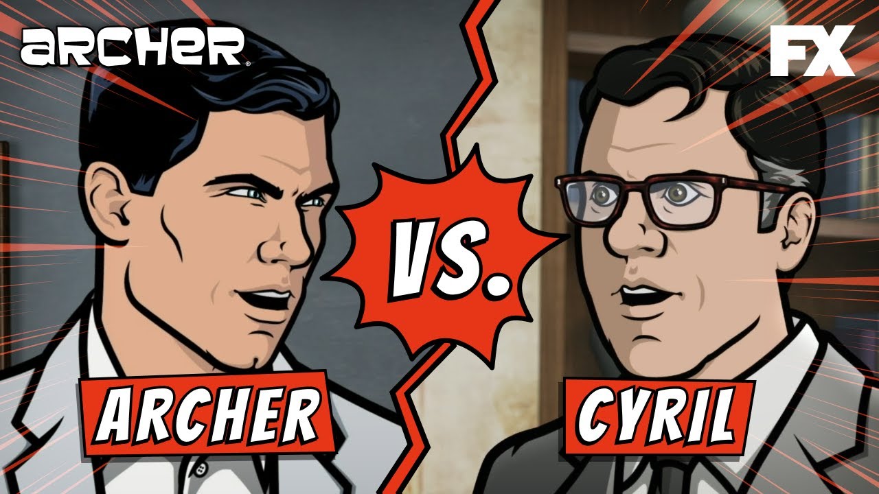 Sterling Archer VS Cyril Figgis | Archer | FXX
