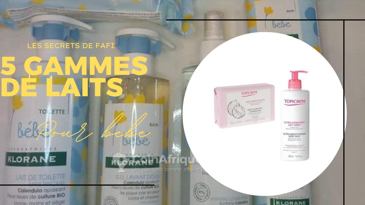 Les meilleurs gammes de laits pour bébé
