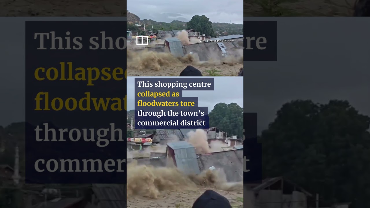 Building collapses as severe floods hit India