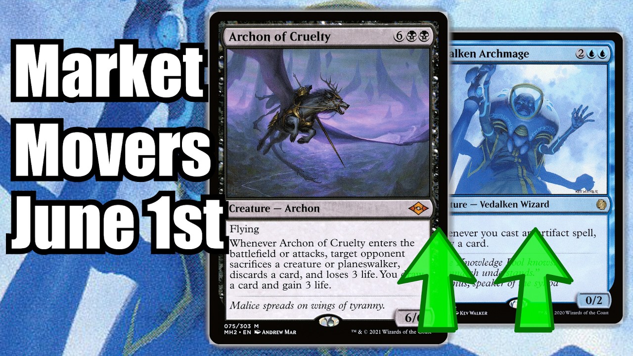 Главные события на рынке MTG &mdash; 1 июня &mdash; Популярные карты, за которыми стоит следить! Архон Жесток...