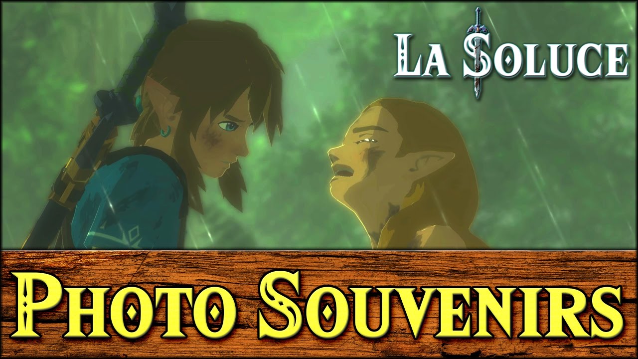 TOUTE LES PHOTOS SOUVENIRS - ALL PICTURE MEMORY - ZELDA BOTW
