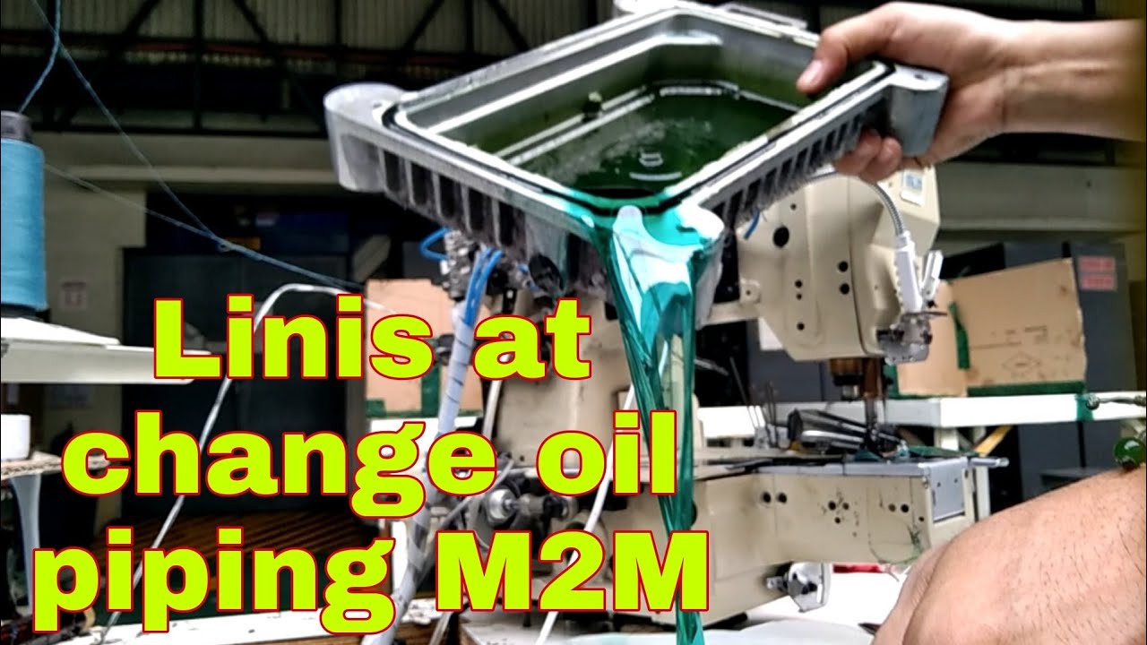 Linis at change oil piping M2M