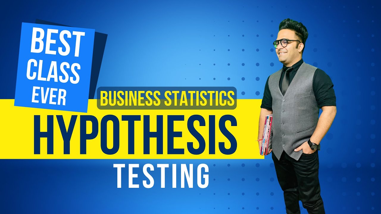 Hypothesis Testing || Business Statistics || Statistics Ugc Net
