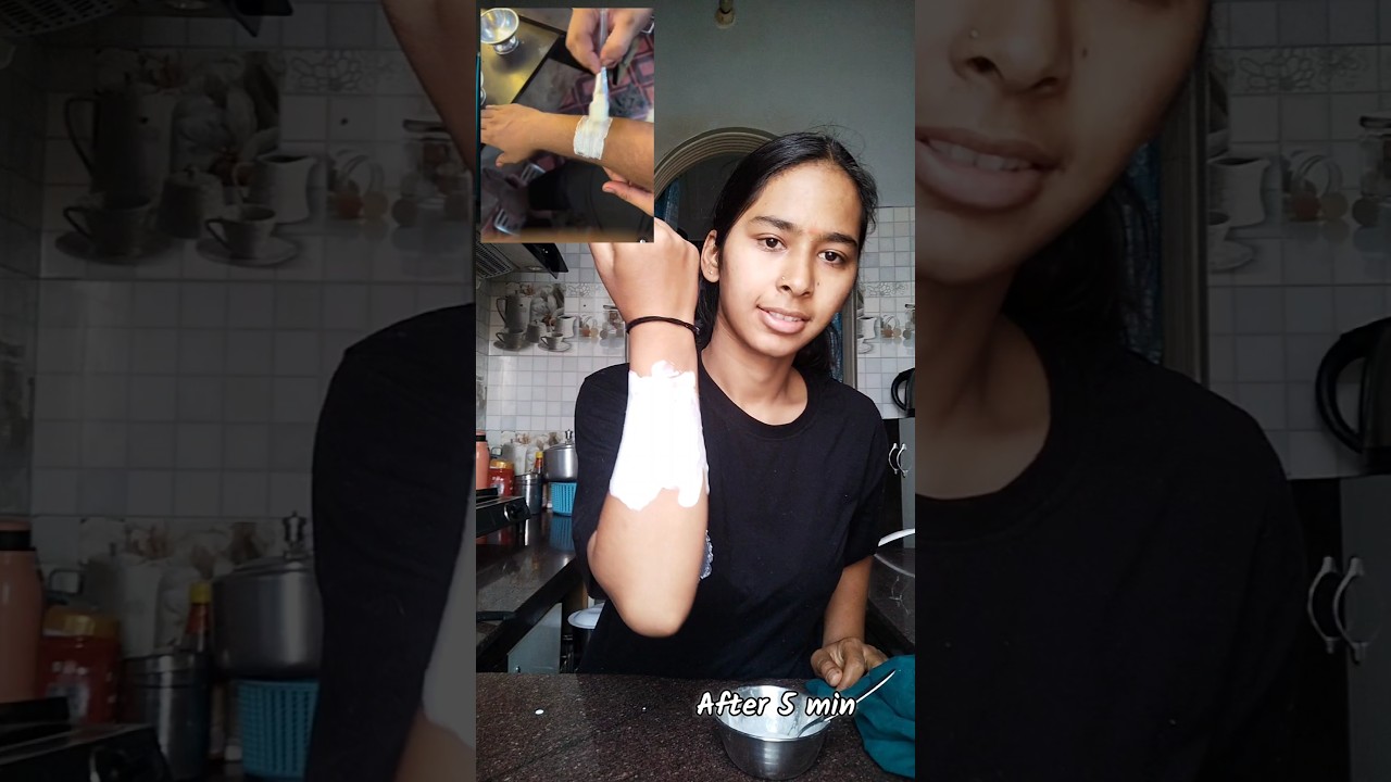 Viral Tan Removal hack 🚫😡