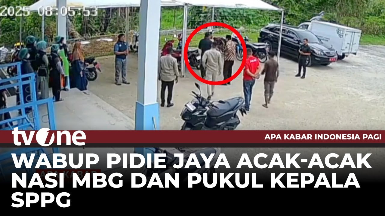 Kronologi Wakil Bupati Pidie Jaya Pukul Kepala SPPG | tvOne