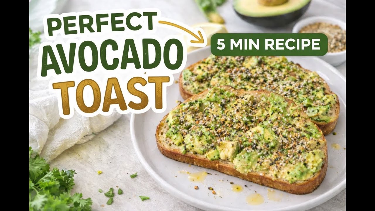 Just 5- min Recipe- Avocado Toast || అవకాడో టోస్ట్ ||