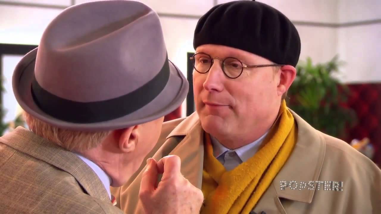 Bart Juwett Popster 2015 - Meneer Wijdbeens schrikt zich een hoedje