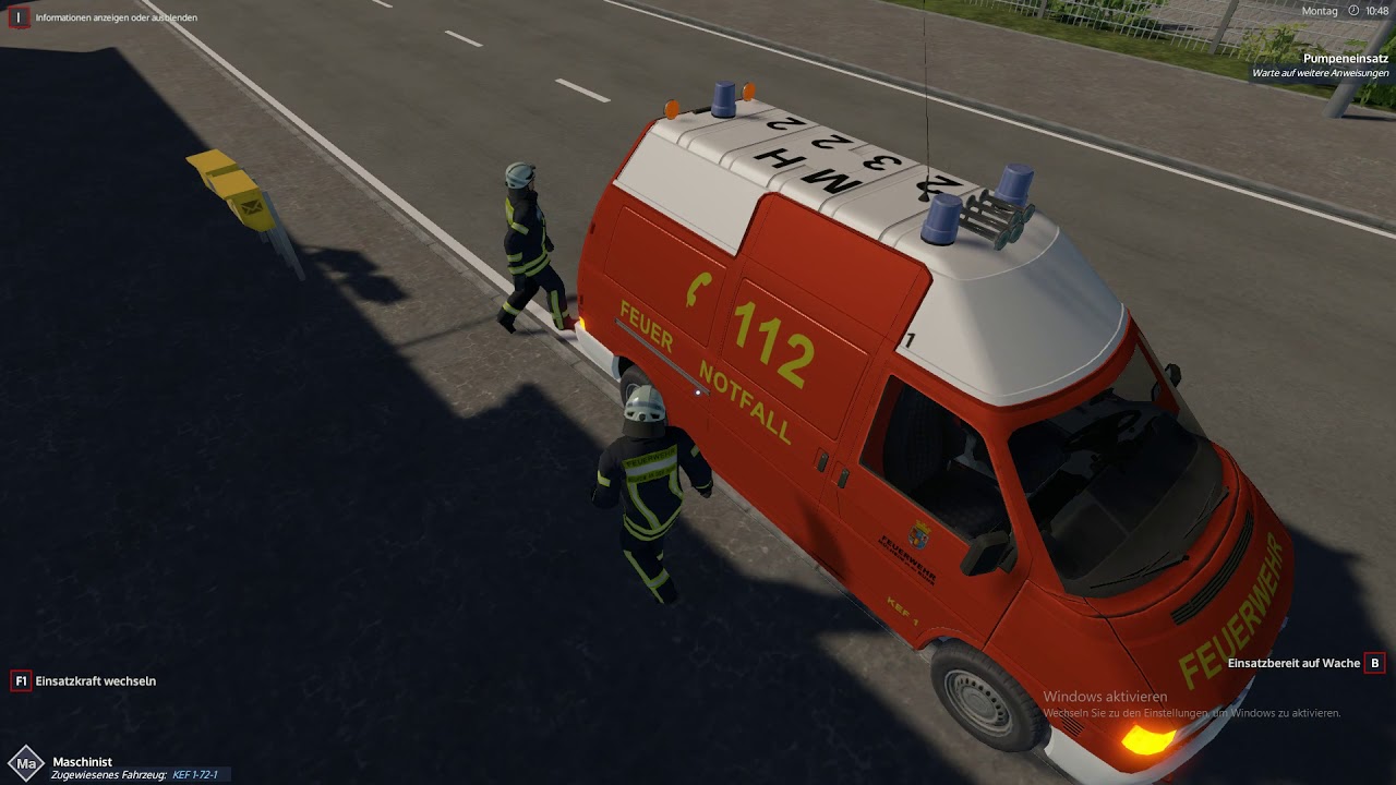 Notruf 112 #2| abgehts auf dem TLF und KEF