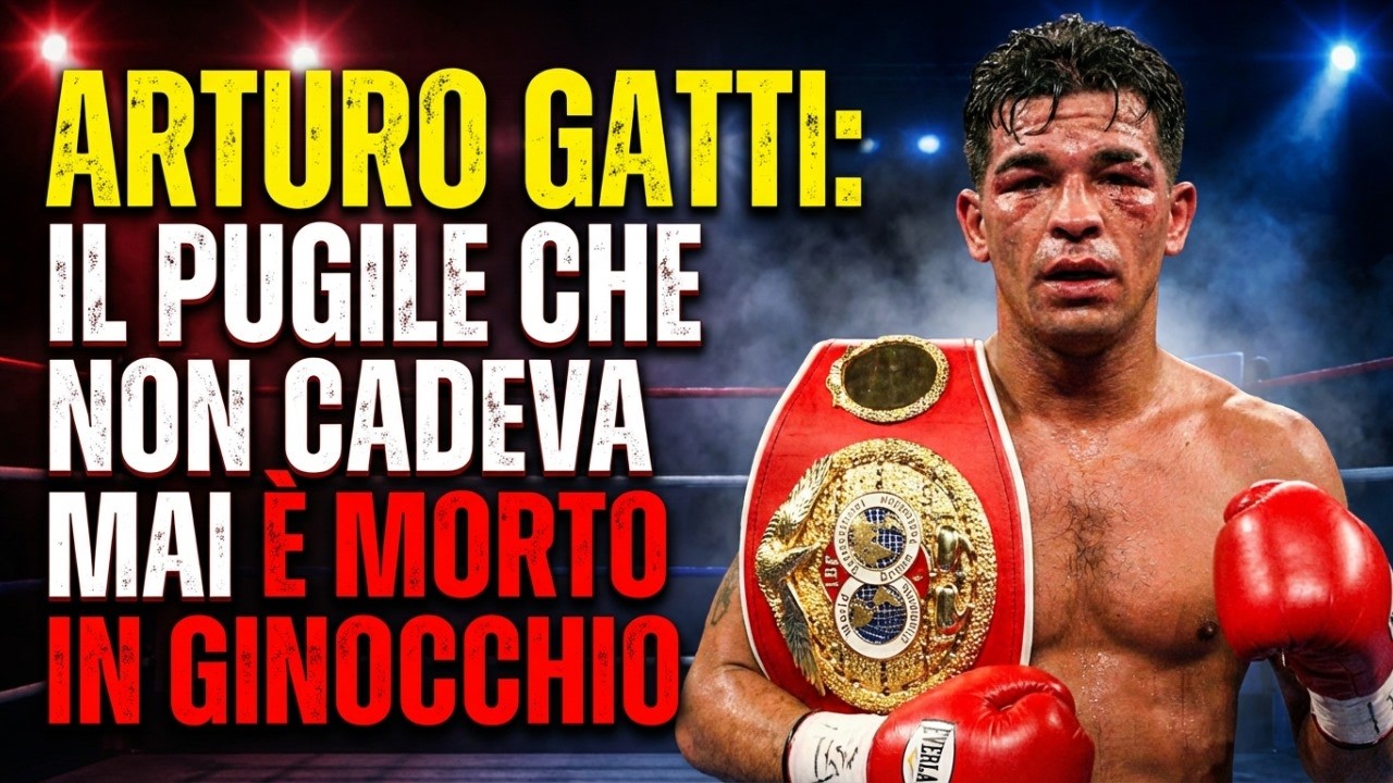 ARTURO GATTI: IL PUGILE CHE NON CADEVA MAI &Egrave; MORTO IN GINOCCHIO