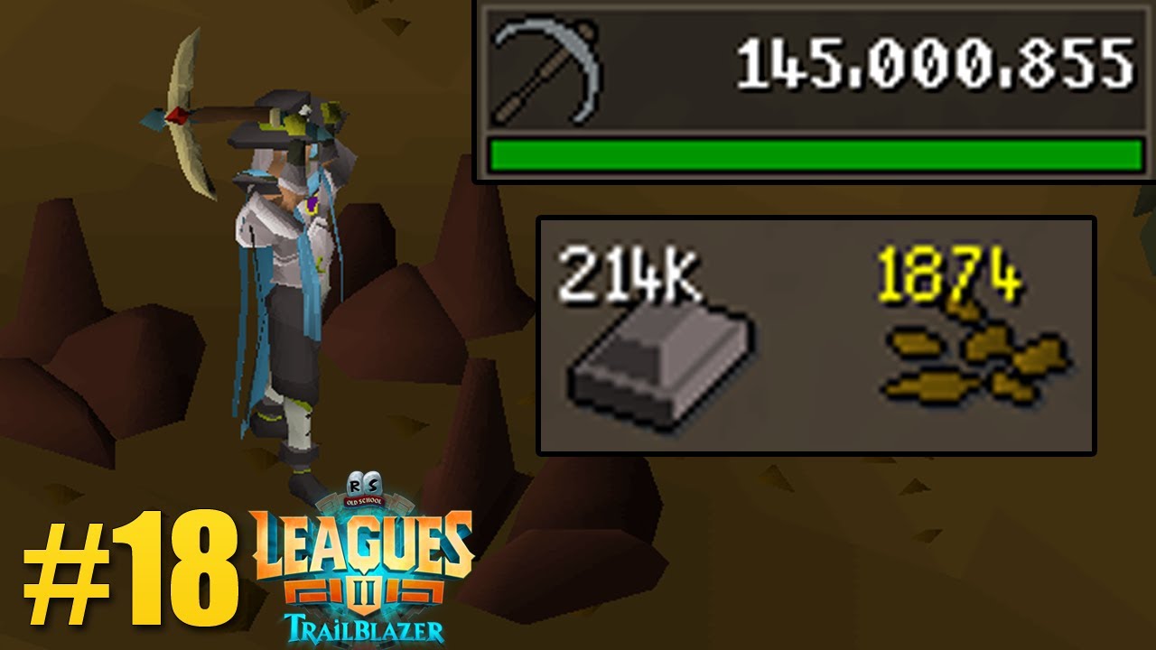 I MINED 214,000 STEEL BARS (OSRS Trailblazer League #18)